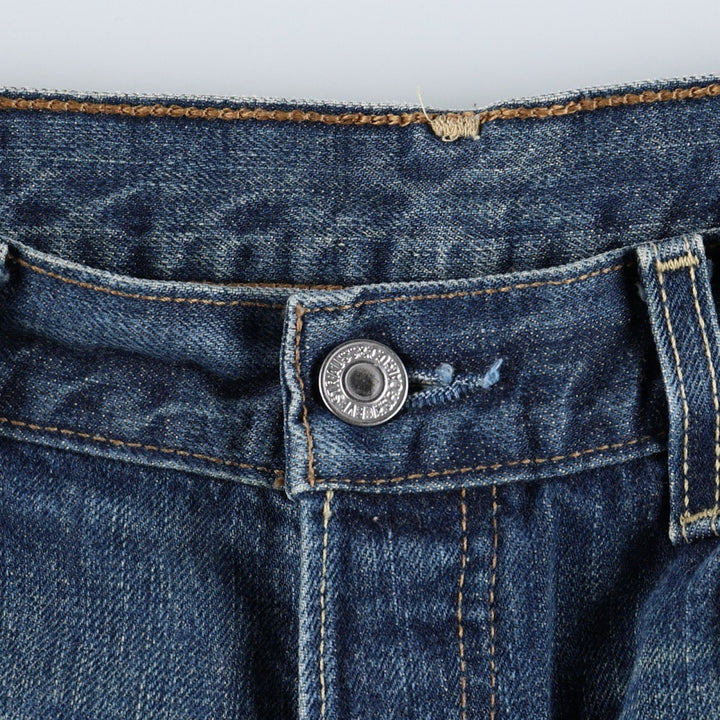 2000'S Levi's 501-0174 Euro Model Straight Denim Pants, Men's Size W34 (approx.) cotton blue type Vintage Second Hand