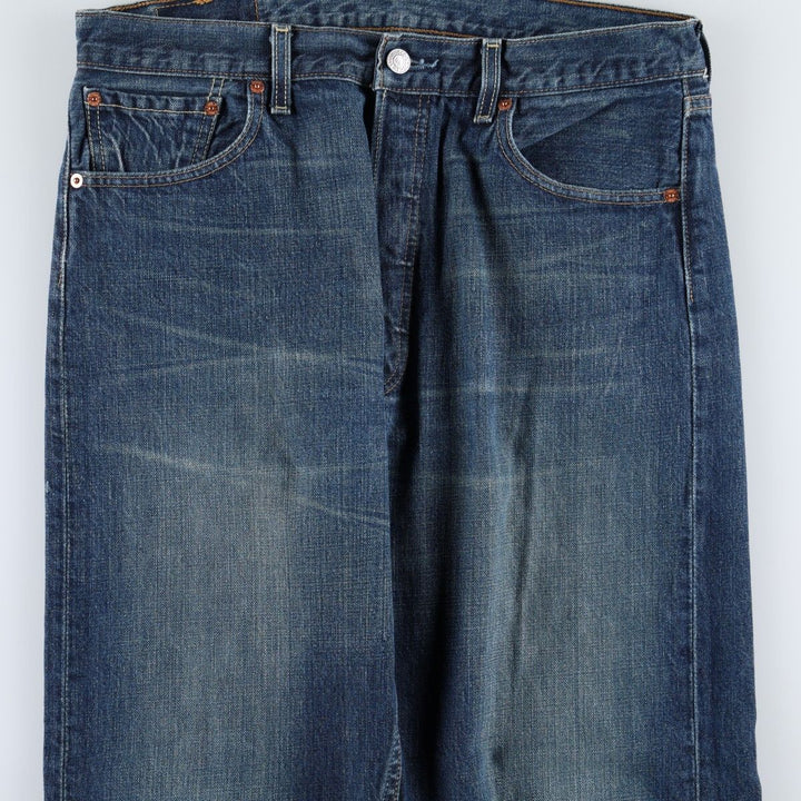 2000'S Levi's 501-0174 Euro Model Straight Denim Pants, Men's Size W34 (approx.) cotton blue type Vintage Second Hand