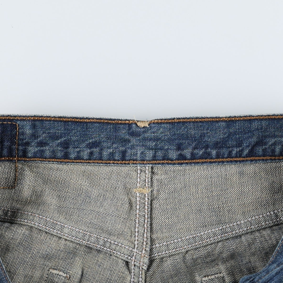 2000'S Levi's 501-0174 Euro Model Straight Denim Pants, Men's Size W34 (approx.) cotton blue type Vintage Second Hand