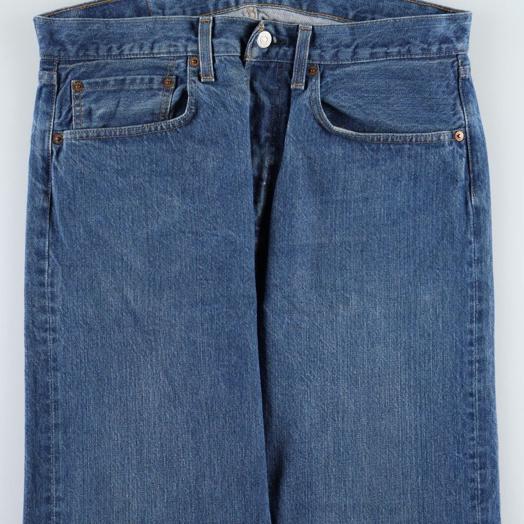 Levi's 501 straight denim pants for men, size W34 cotton blue type Vintage Second Hand