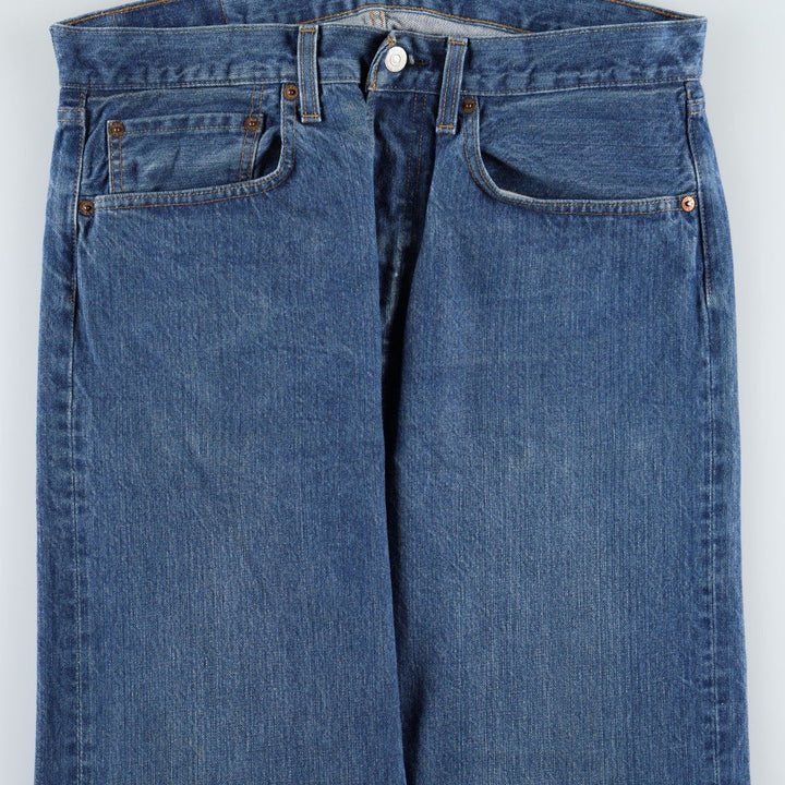 Levi's 501 straight denim pants for men, size W34 cotton blue type Vintage Second Hand
