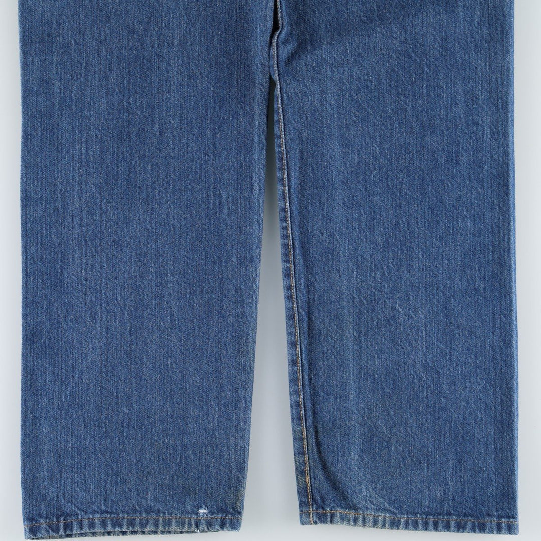 Levi's 501 straight denim pants for men, size W34 cotton blue type Vintage Second Hand