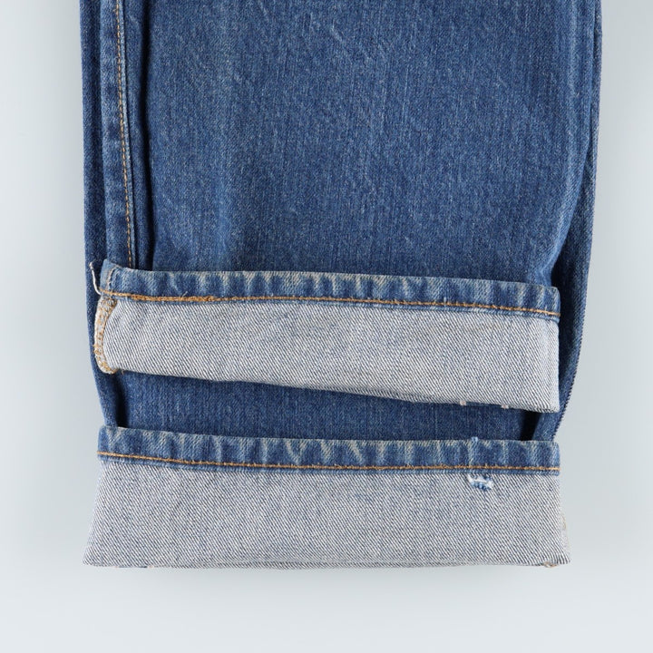 Levi's 501 straight denim pants for men, size W34 cotton blue type Vintage Second Hand