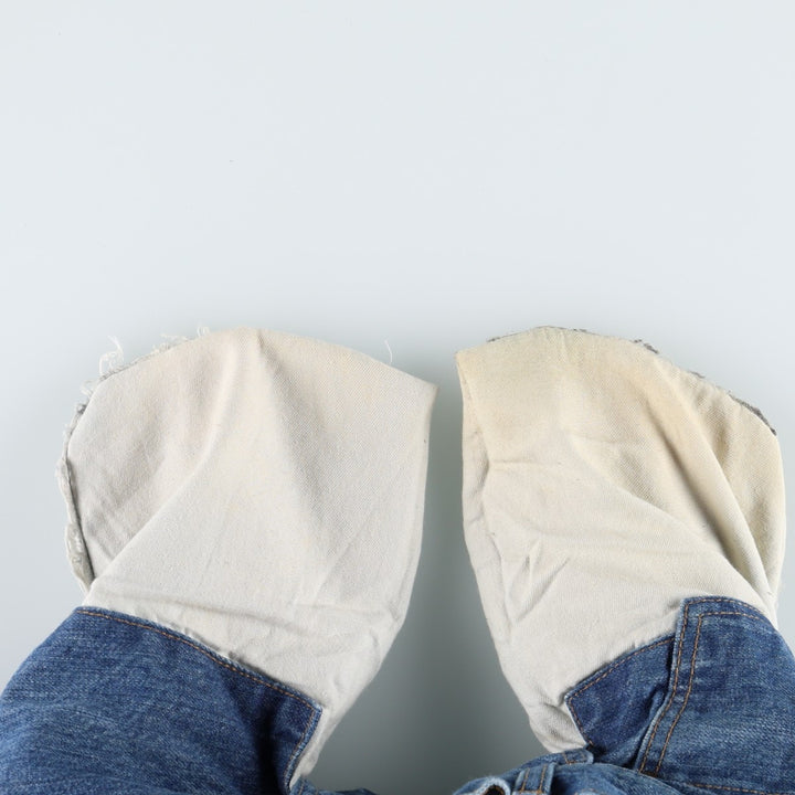 Levi's 501 straight denim pants for men, size W34 cotton blue type Vintage Second Hand