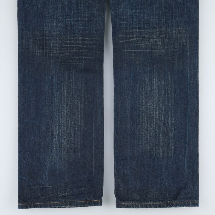 2000'S Levi's 501 Straight Leg Button-Fly Straight Denim Pants, Men's Size W34 (approx.) cotton Navy blue Vintage Second Hand