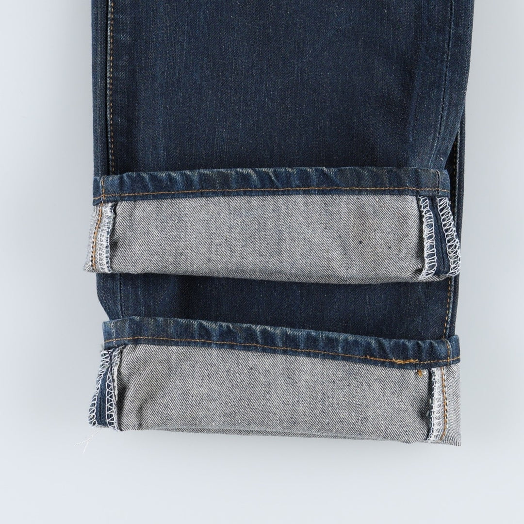 2000'S Levi's 501 Straight Leg Button-Fly Straight Denim Pants, Men's Size W34 (approx.) cotton Navy blue Vintage Second Hand