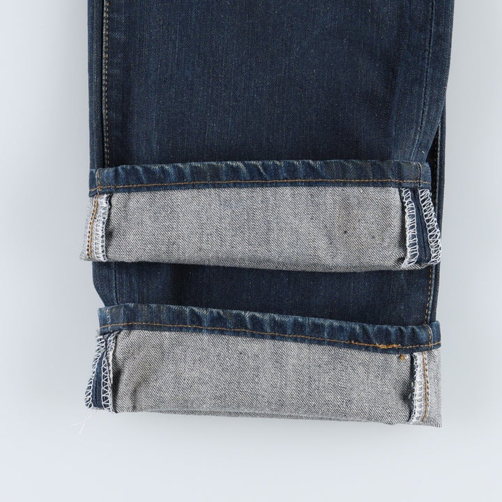2000'S Levi's 501 Straight Leg Button-Fly Straight Denim Pants, Men's Size W34 (approx.) cotton Navy blue Vintage Second Hand