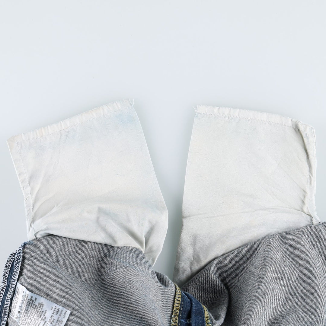 2000'S Levi's 501 Straight Leg Button-Fly Straight Denim Pants, Men's Size W34 (approx.) cotton Navy blue Vintage Second Hand