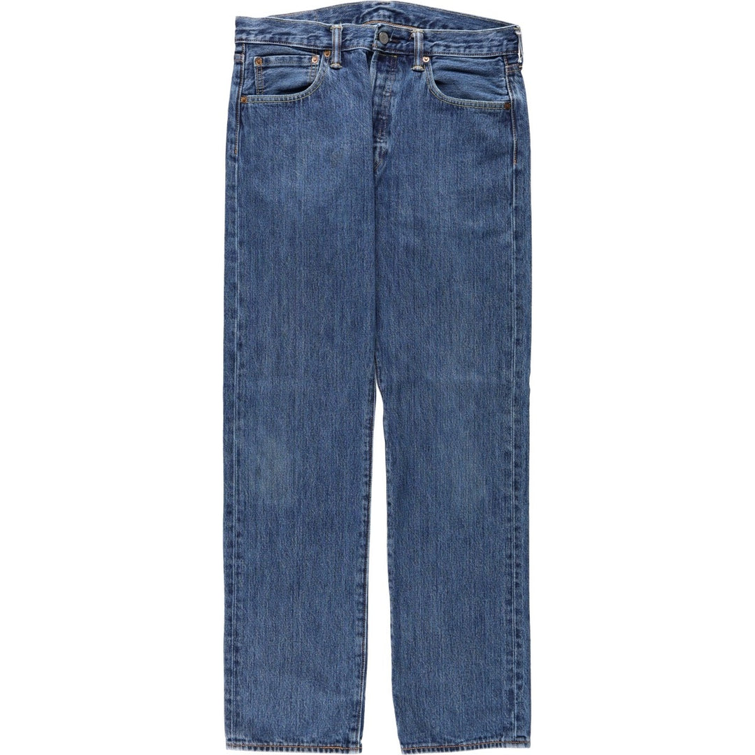 Levi's 501-0114 Straight Denim Pants, Men's W32 (approx.) cotton blue type Vintage Second Hand