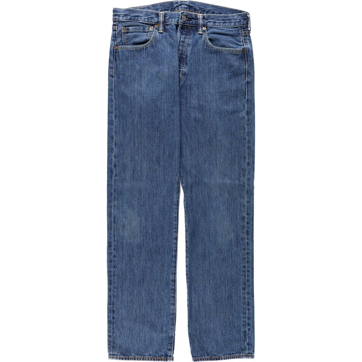 Levi's 501-0114 Straight Denim Pants, Men's W32 (approx.) cotton blue type Vintage Second Hand