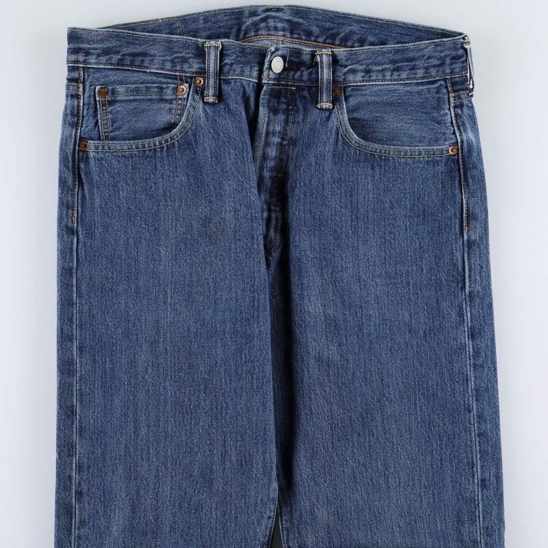 Levi's 501-0114 Straight Denim Pants, Men's W32 (approx.) cotton blue type Vintage Second Hand