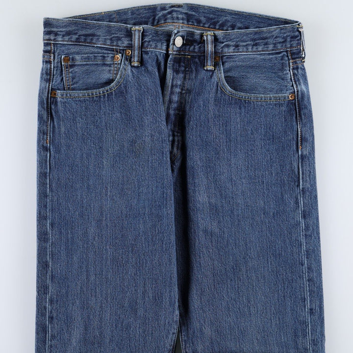 Levi's 501-0114 Straight Denim Pants, Men's W32 (approx.) cotton blue type Vintage Second Hand