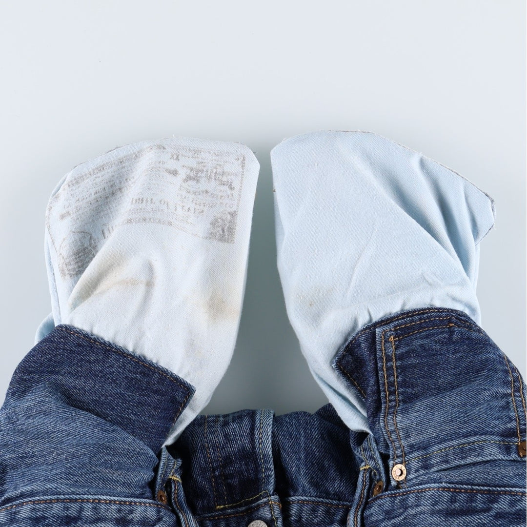Levi's 501-0114 Straight Denim Pants, Men's W32 (approx.) cotton blue type Vintage Second Hand