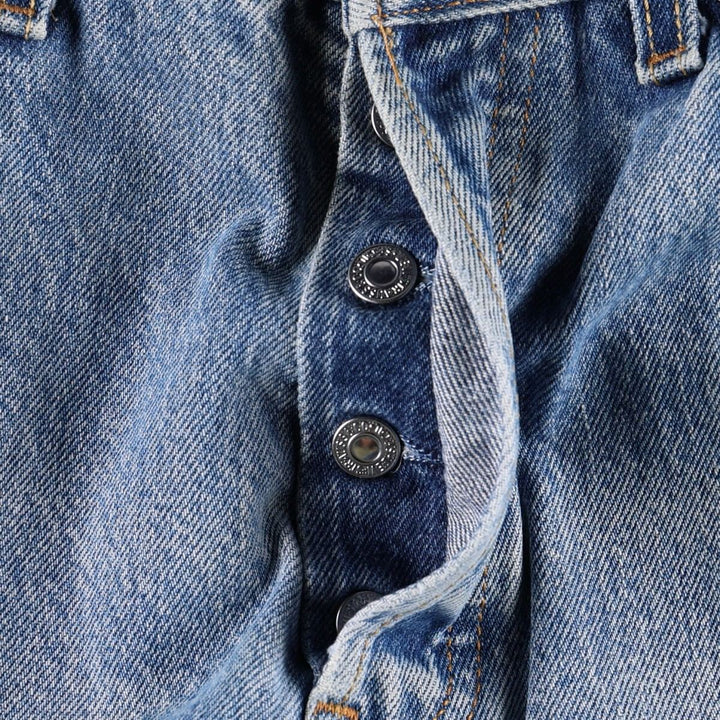 Levi's 501XX Straight Denim Pants, Men's Size W33 (approx.) cotton blue type Vintage Second Hand