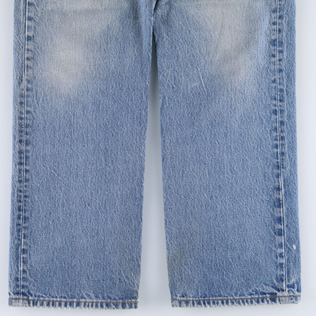 Levi's 501XX Straight Denim Pants, Men's Size W33 (approx.) cotton blue type Vintage Second Hand