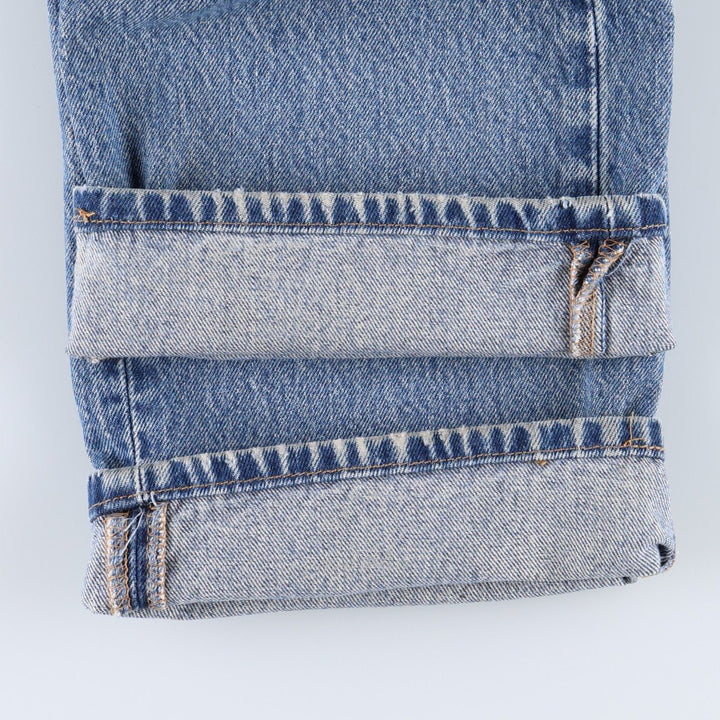 Levi's 501XX Straight Denim Pants, Men's Size W33 (approx.) cotton blue type Vintage Second Hand