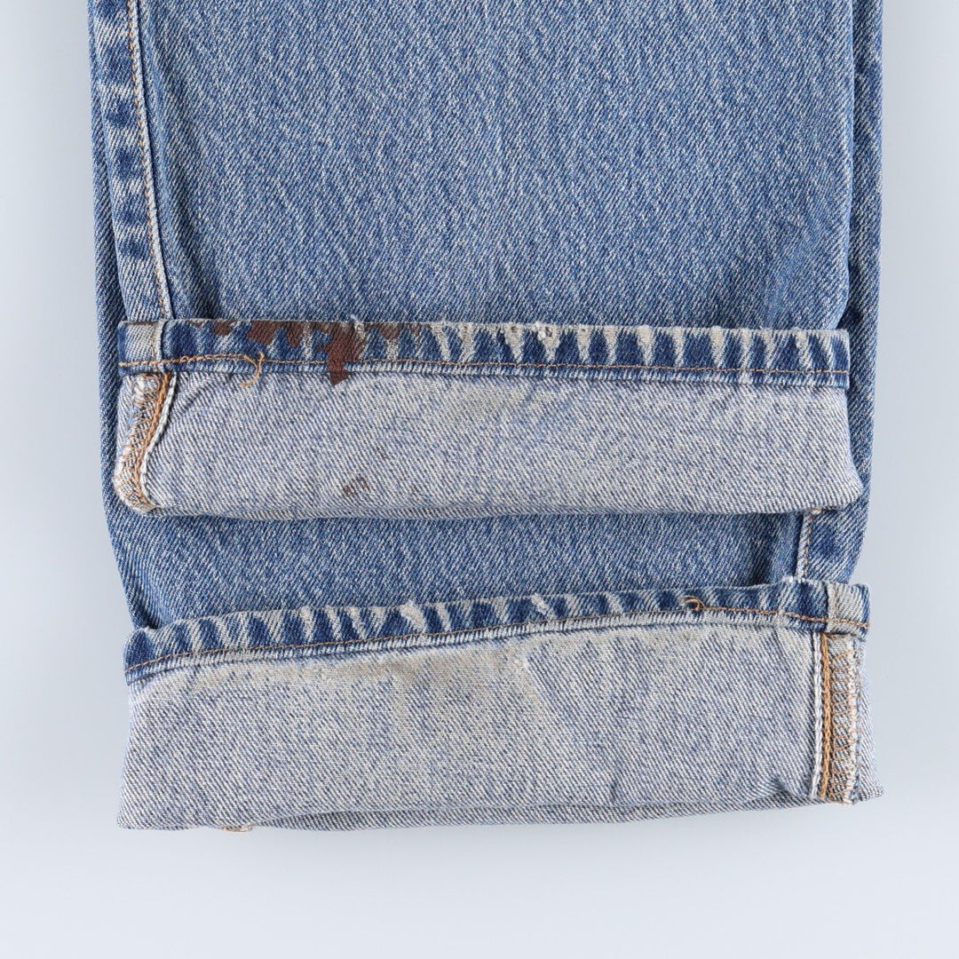 Levi's 501XX Straight Denim Pants, Men's Size W33 (approx.) cotton blue type Vintage Second Hand