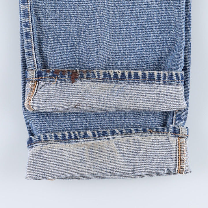 Levi's 501XX Straight Denim Pants, Men's Size W33 (approx.) cotton blue type Vintage Second Hand