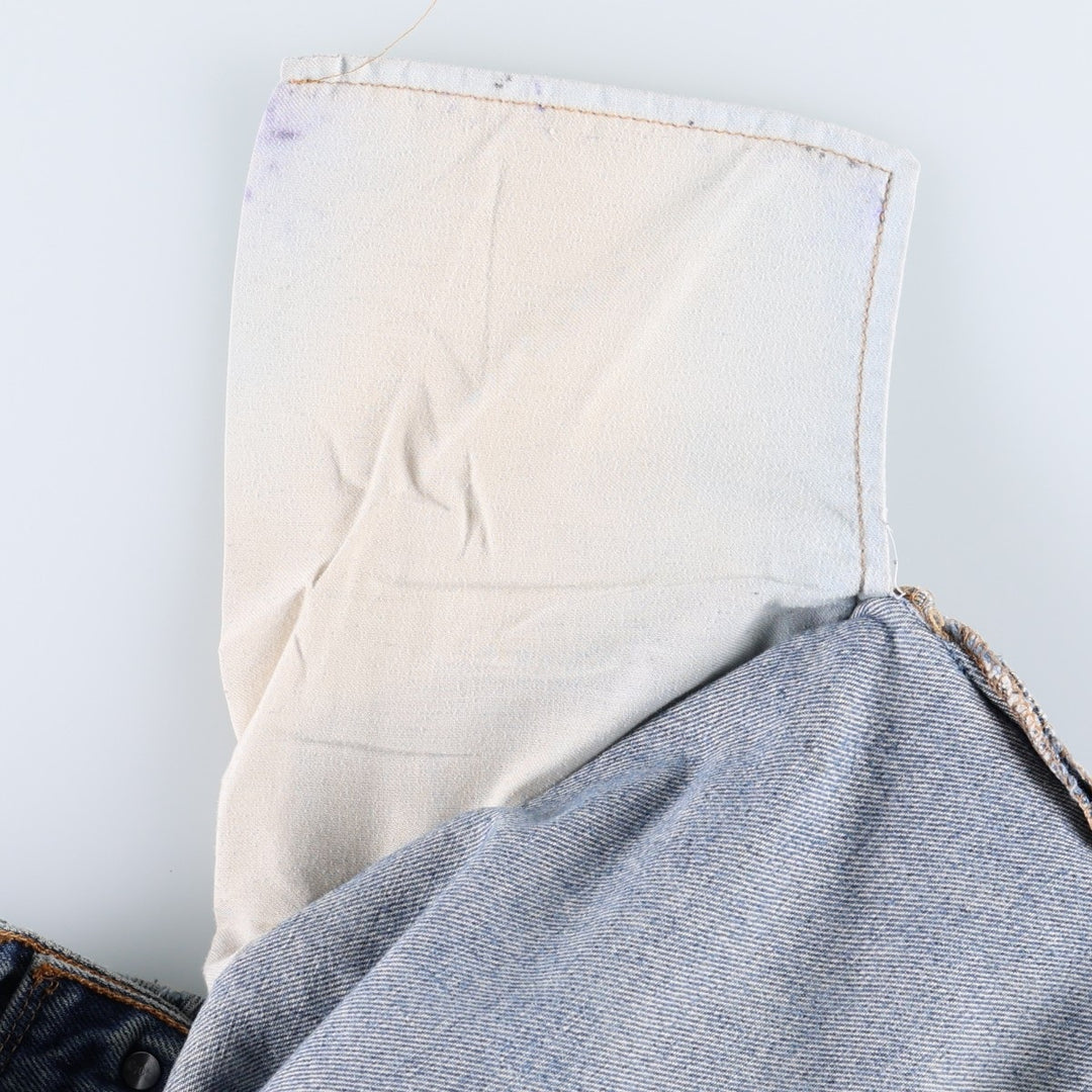 Levi's 501XX Straight Denim Pants, Men's Size W33 (approx.) cotton blue type Vintage Second Hand