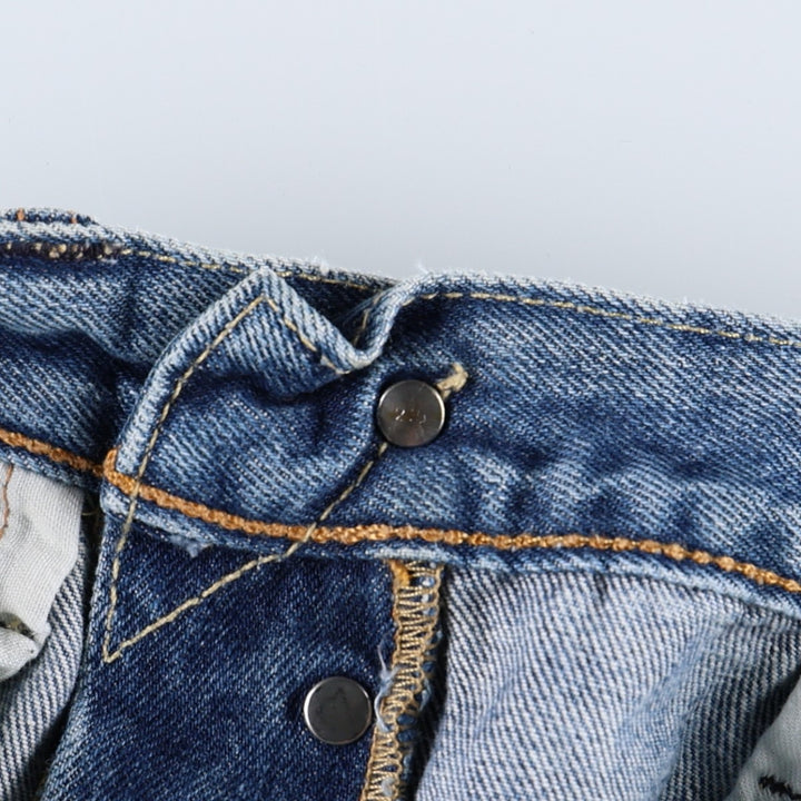 Levi's 501 CT Straight Denim Pants, Men's Size W33 (approx.) cotton blue type Vintage Second Hand