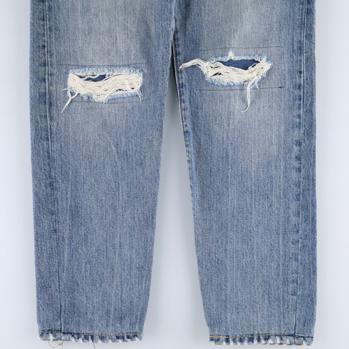 Levi's 501 CT Straight Denim Pants, Men's Size W33 (approx.) cotton blue type Vintage Second Hand