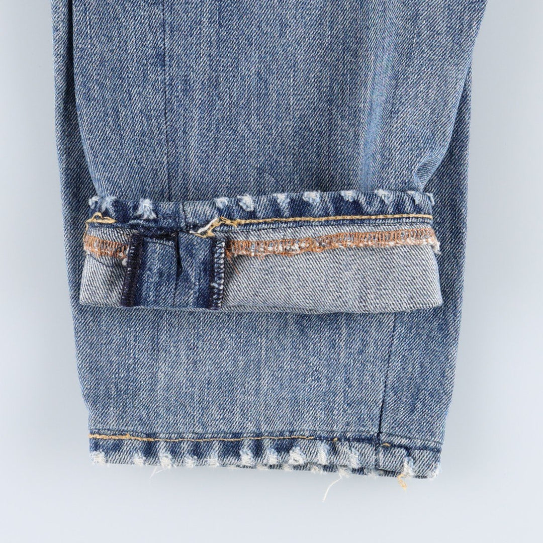 Levi's 501 CT Straight Denim Pants, Men's Size W33 (approx.) cotton blue type Vintage Second Hand