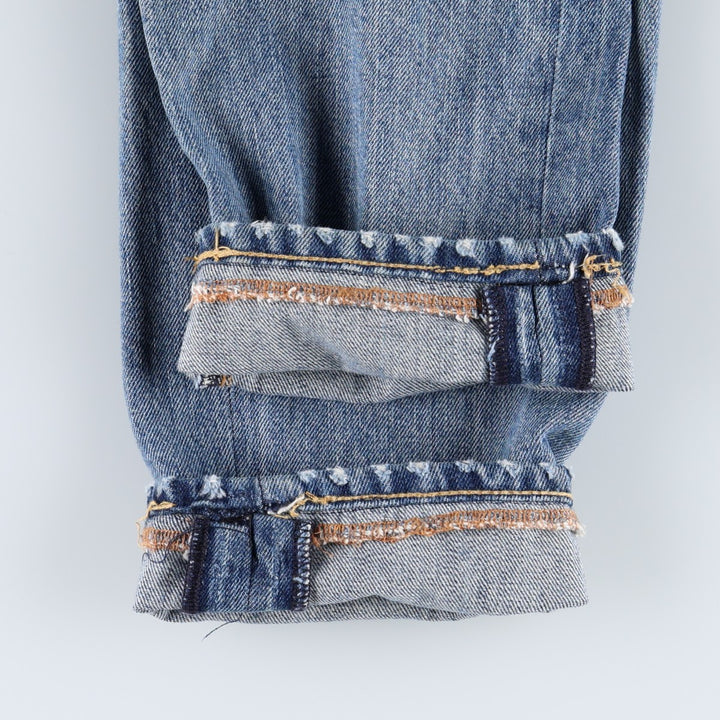 Levi's 501 CT Straight Denim Pants, Men's Size W33 (approx.) cotton blue type Vintage Second Hand