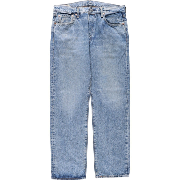 Levi's 501 Premium Straight Denim Pants, Men's Size W34 (approx.) cotton blue type Vintage Second Hand
