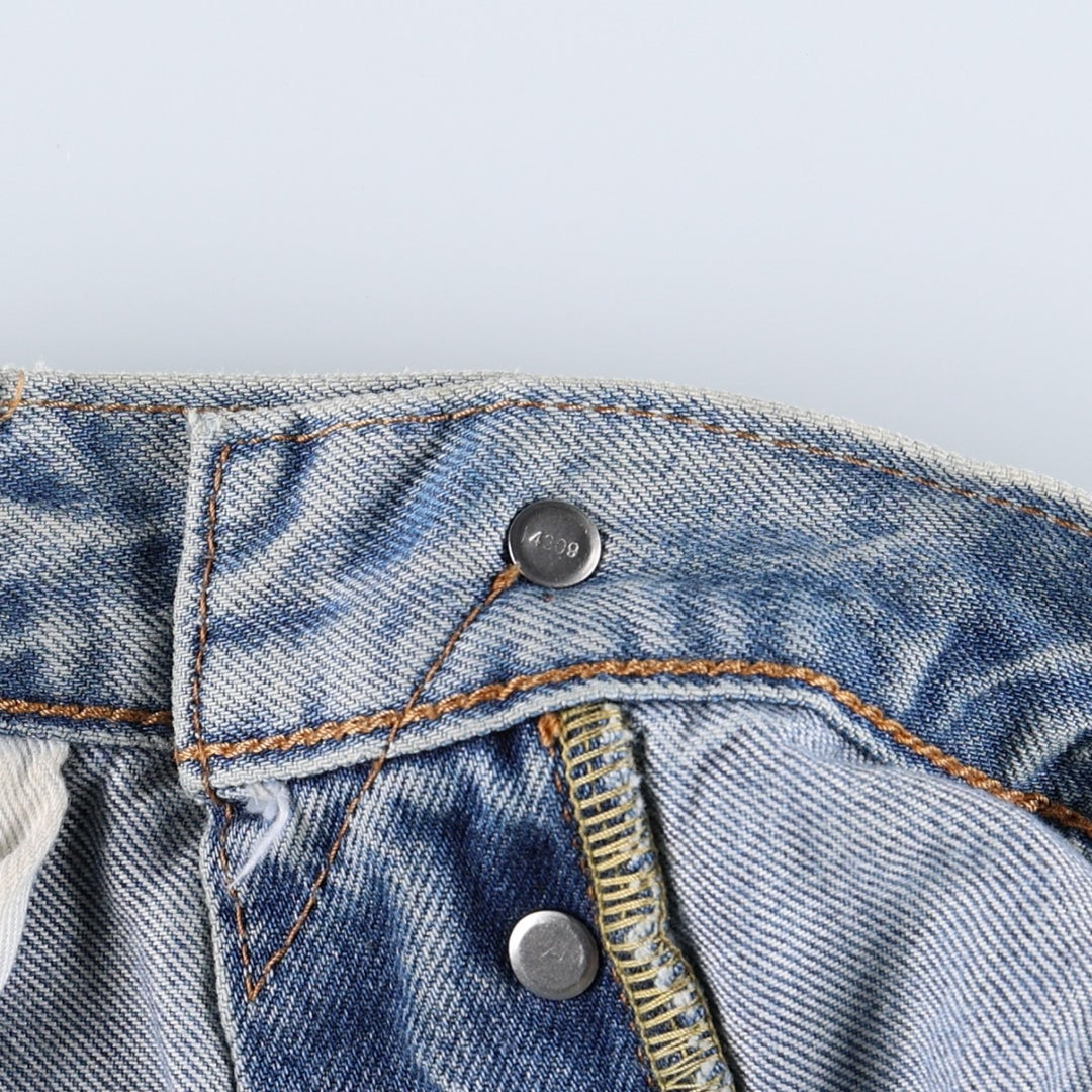 Levi's 501 Premium Straight Denim Pants, Men's Size W34 (approx.) cotton blue type Vintage Second Hand