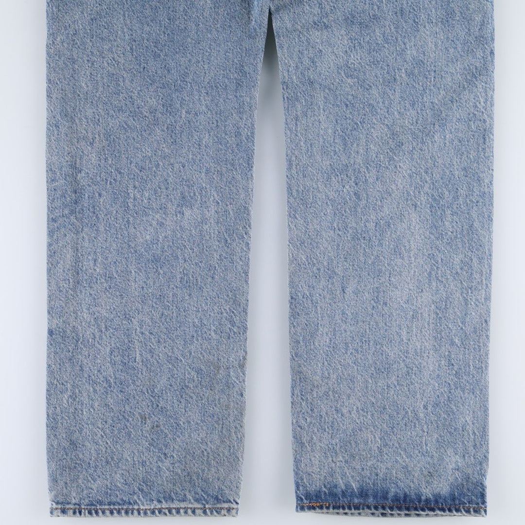 Levi's 501 Premium Straight Denim Pants, Men's Size W34 (approx.) cotton blue type Vintage Second Hand