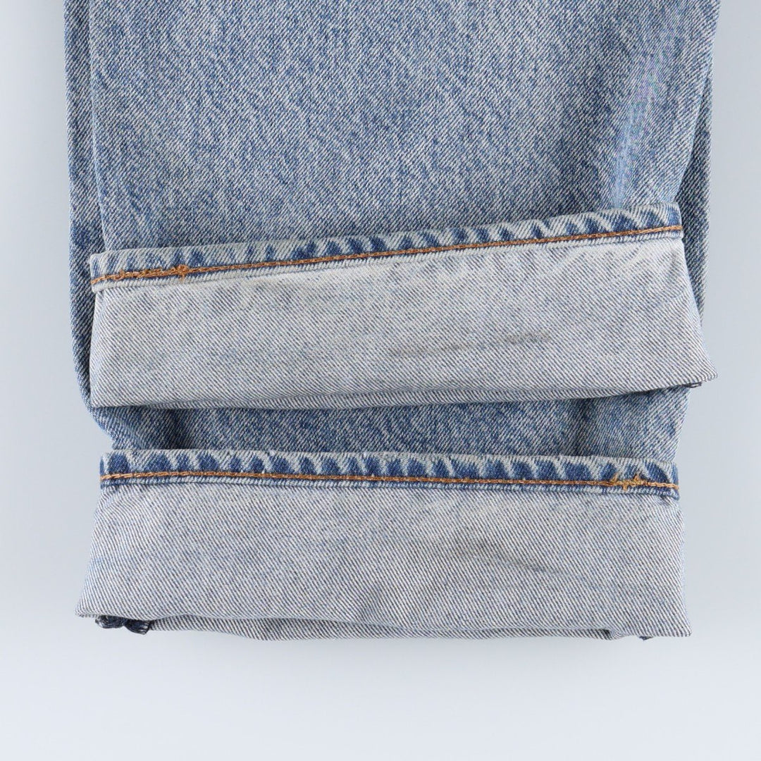 Levi's 501 Premium Straight Denim Pants, Men's Size W34 (approx.) cotton blue type Vintage Second Hand