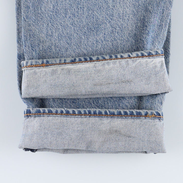 Levi's 501 Premium Straight Denim Pants, Men's Size W34 (approx.) cotton blue type Vintage Second Hand
