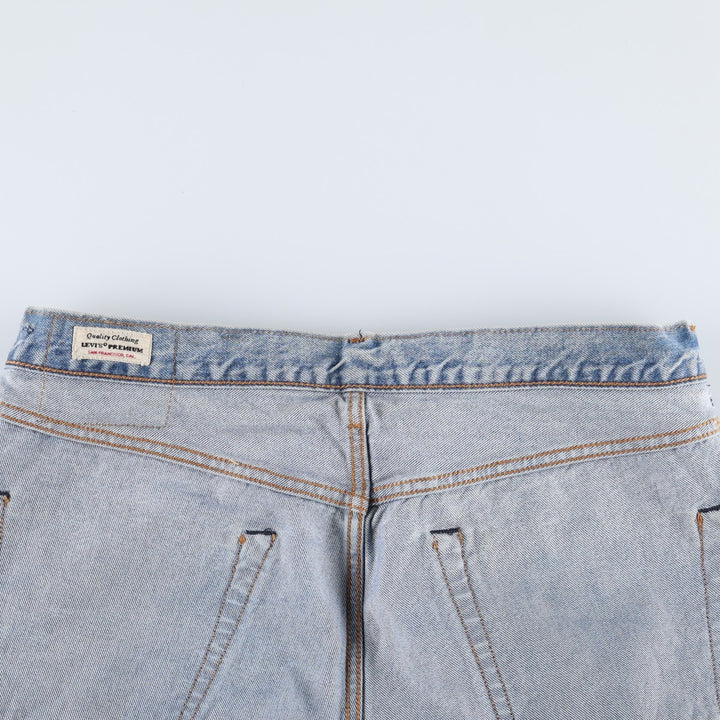 Levi's 501 Premium Straight Denim Pants, Men's Size W34 (approx.) cotton blue type Vintage Second Hand