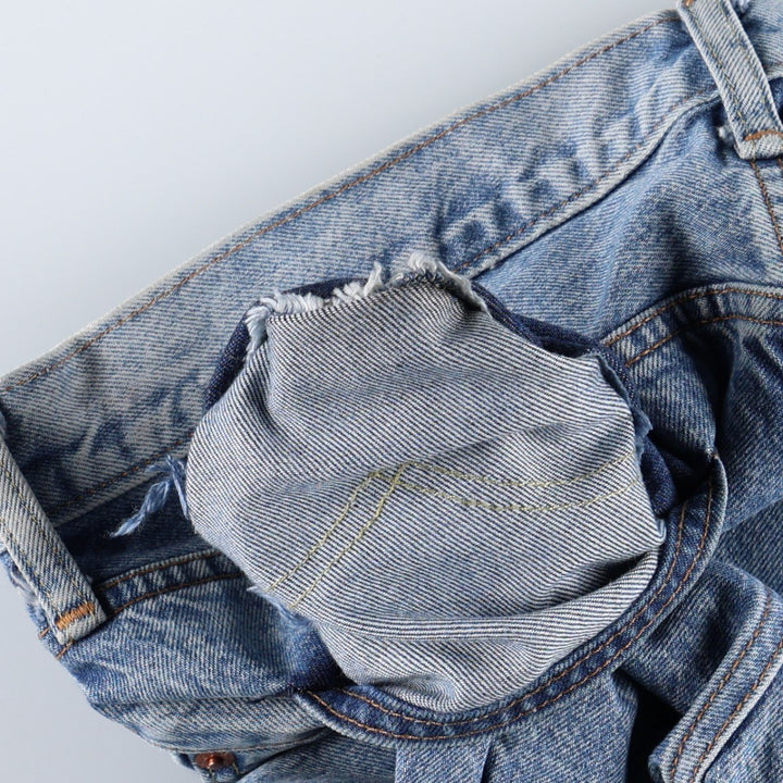 Levi's 501 Premium Straight Denim Pants, Men's Size W34 (approx.) cotton blue type Vintage Second Hand