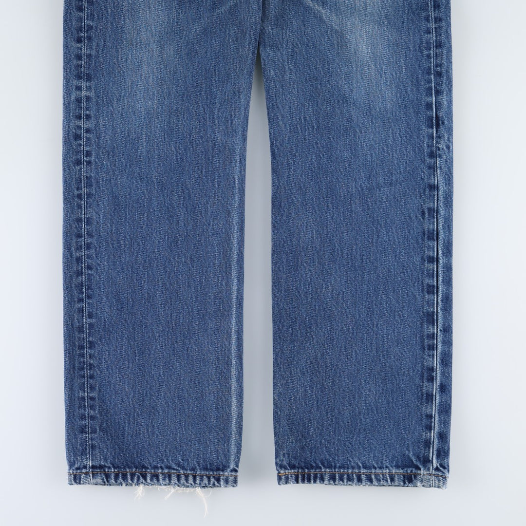 Levi's 501 straight denim pants for men, size W32 cotton blue type Vintage Second Hand