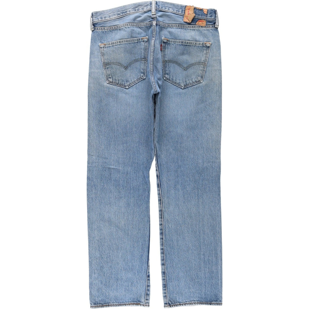 Levi's 501 straight denim pants for men, size W34 cotton blue type Vintage Second Hand