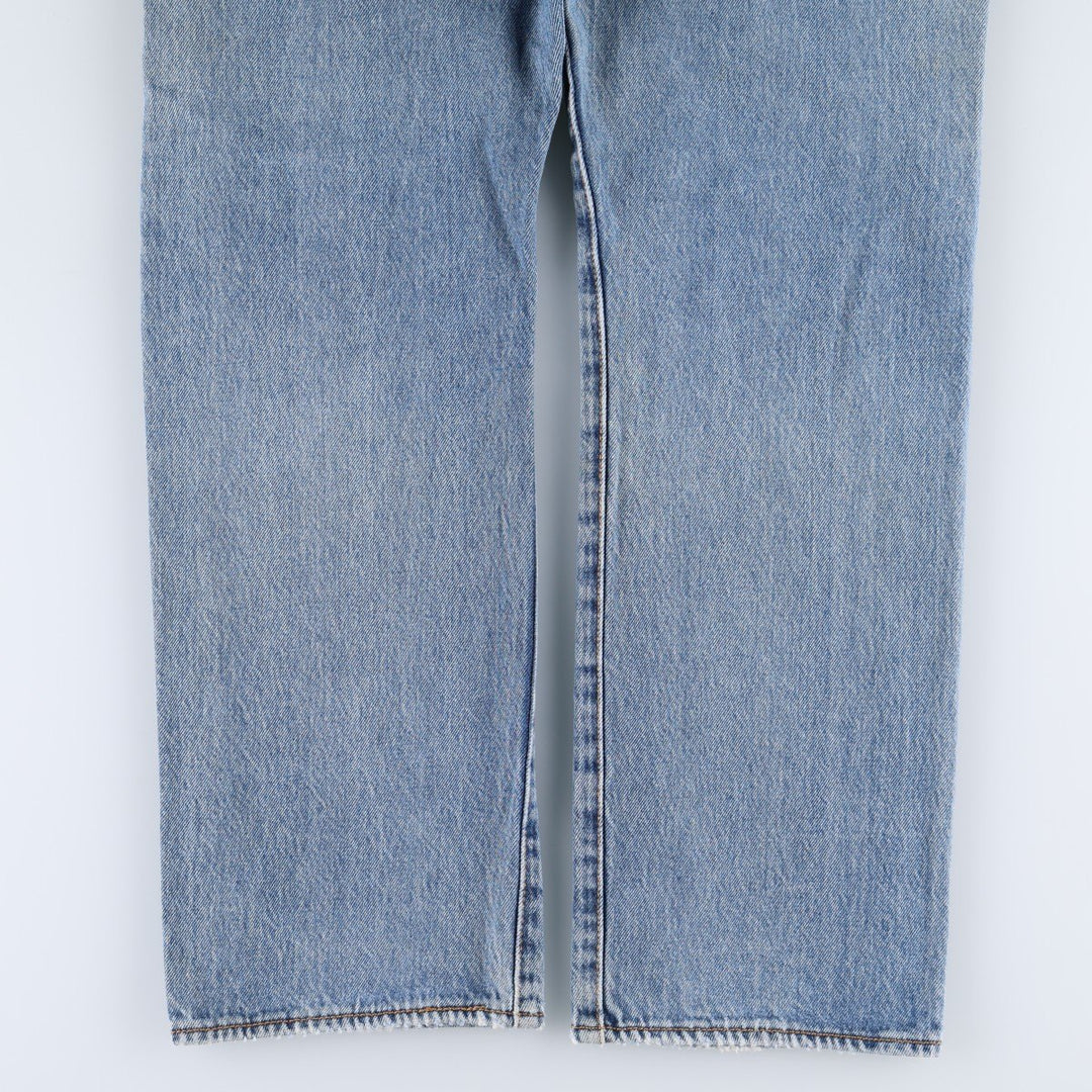 Levi's 501 straight denim pants for men, size W34 cotton blue type Vintage Second Hand
