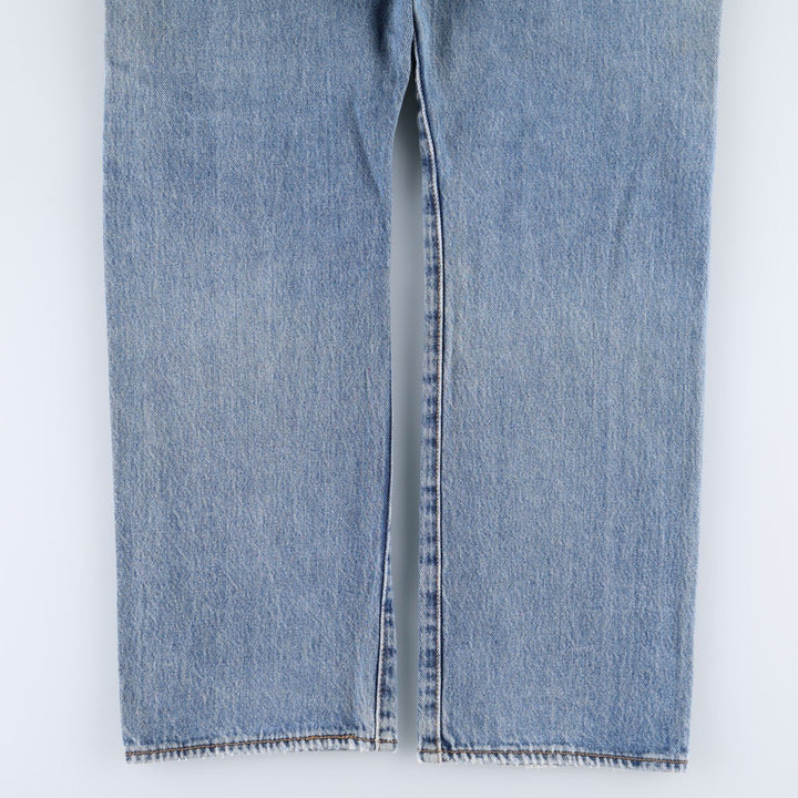 Levi's 501 straight denim pants for men, size W34 cotton blue type Vintage Second Hand