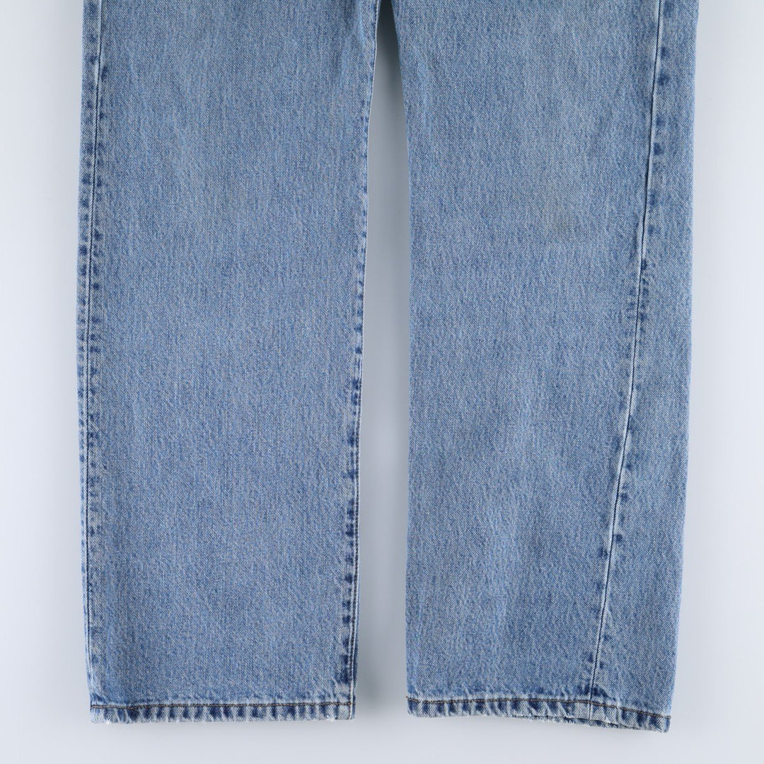 Levi's 501 straight denim pants for men, size W32 cotton blue type Vintage Second Hand