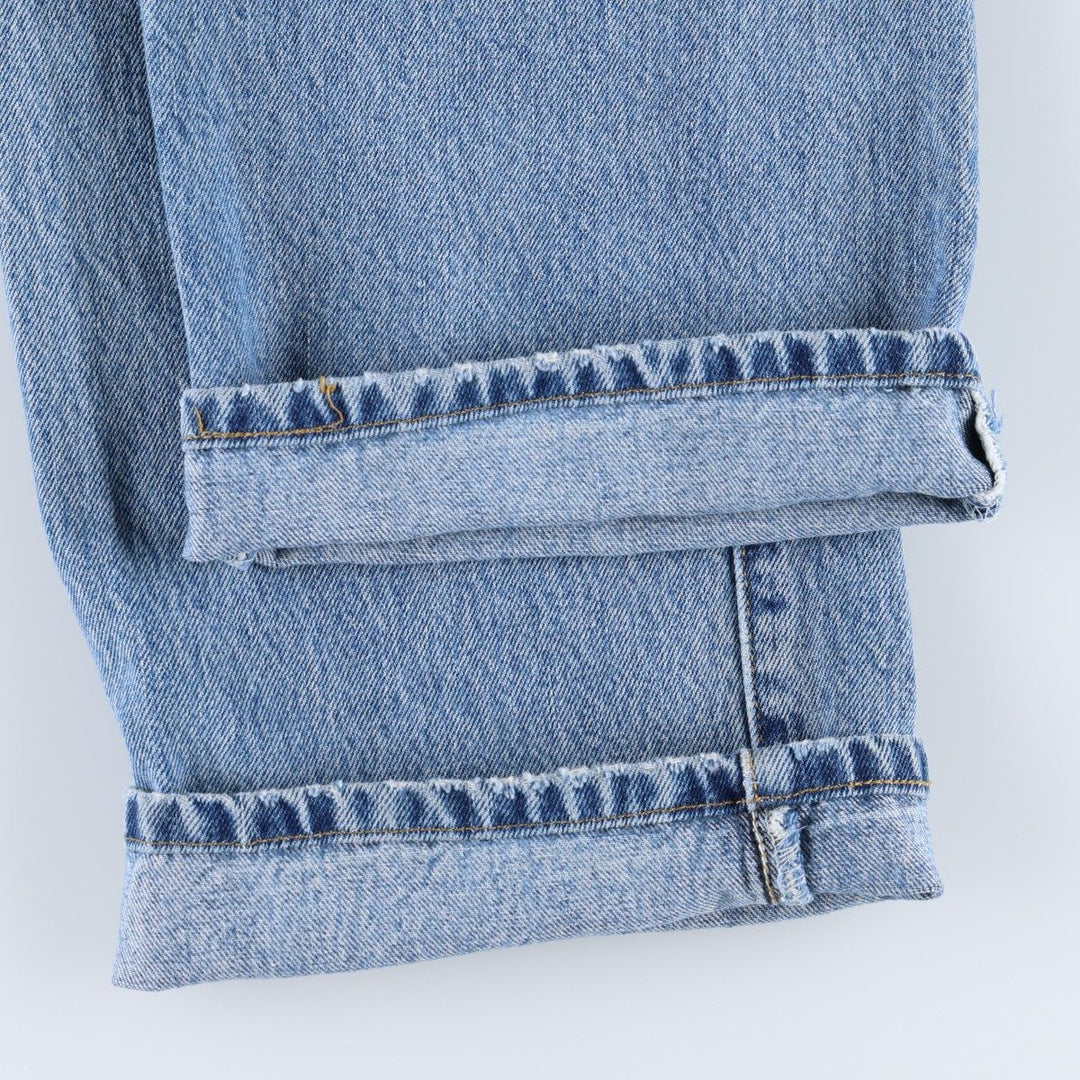 Levi's 501 straight denim pants for men, size W32 cotton blue type Vintage Second Hand