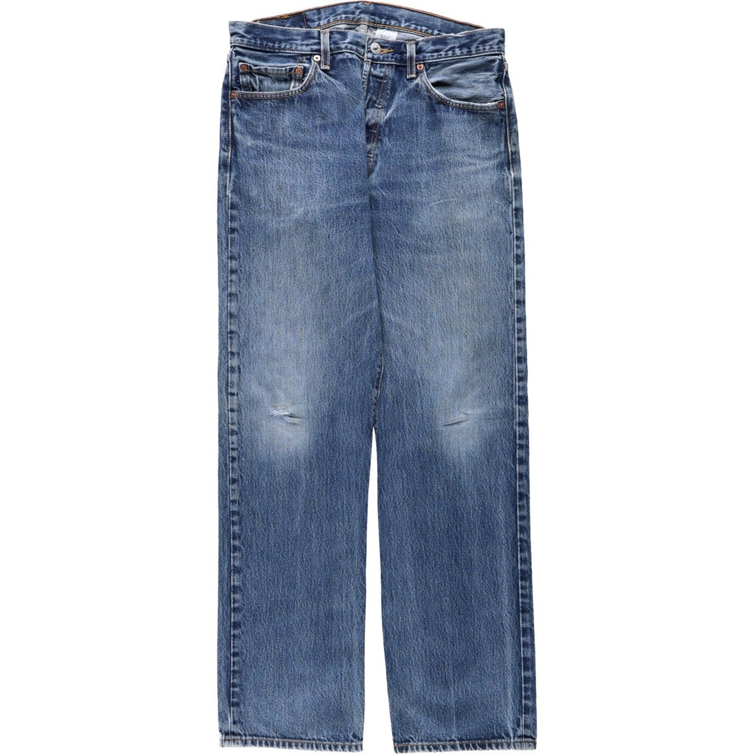 2000'S Levi's 501-0115 Straight Denim Pants, Men's Size W34 (approx.) cotton blue type Vintage Second Hand