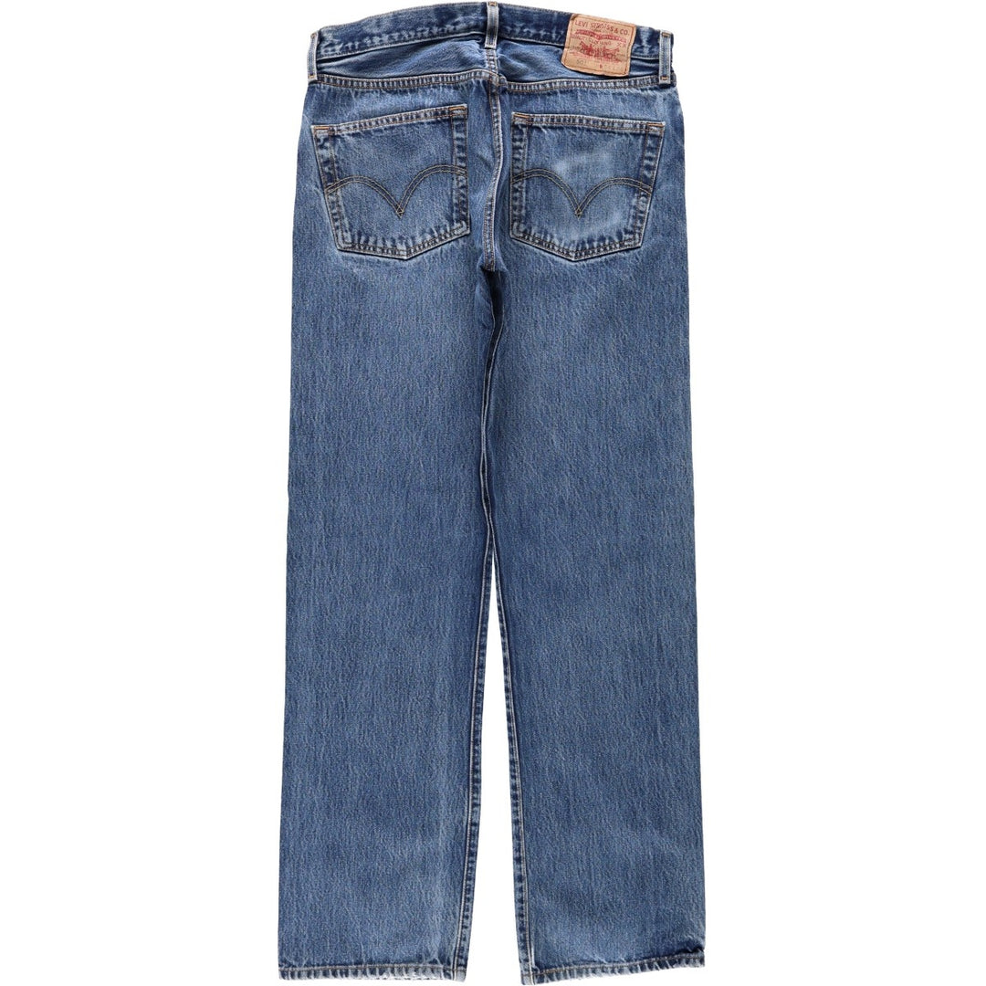 2000'S Levi's 501-0115 Straight Denim Pants, Men's Size W34 (approx.) cotton blue type Vintage Second Hand