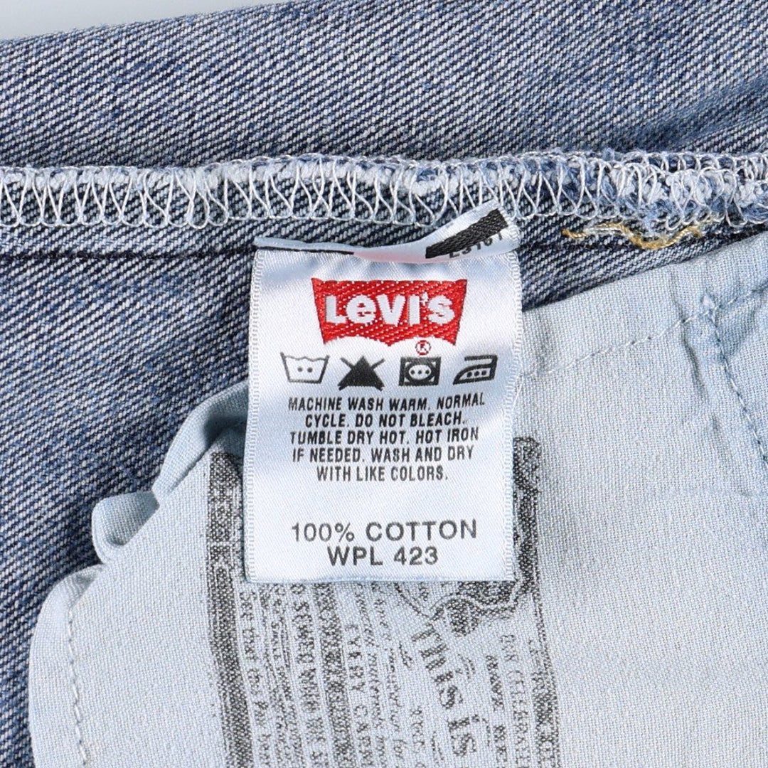 2000'S Levi's 501-0115 Straight Denim Pants, Men's Size W34 (approx.) cotton blue type Vintage Second Hand