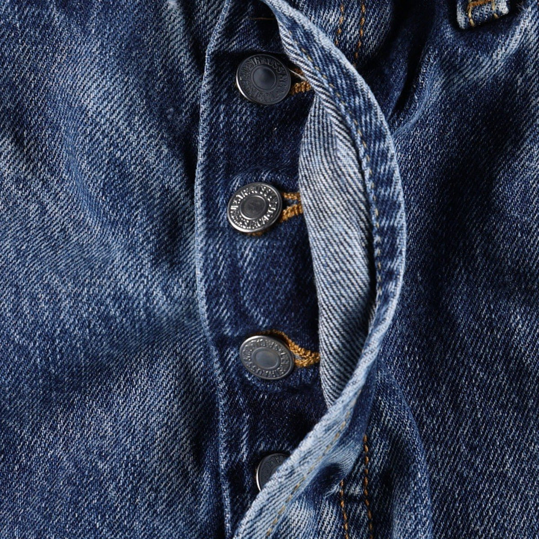 2000'S Levi's 501-0115 Straight Denim Pants, Men's Size W34 (approx.) cotton blue type Vintage Second Hand