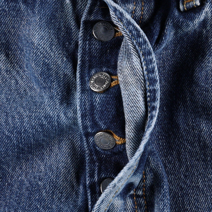 2000'S Levi's 501-0115 Straight Denim Pants, Men's Size W34 (approx.) cotton blue type Vintage Second Hand