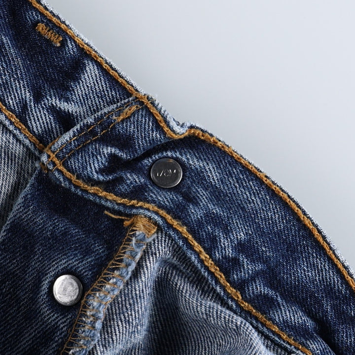 2000'S Levi's 501-0115 Straight Denim Pants, Men's Size W34 (approx.) cotton blue type Vintage Second Hand