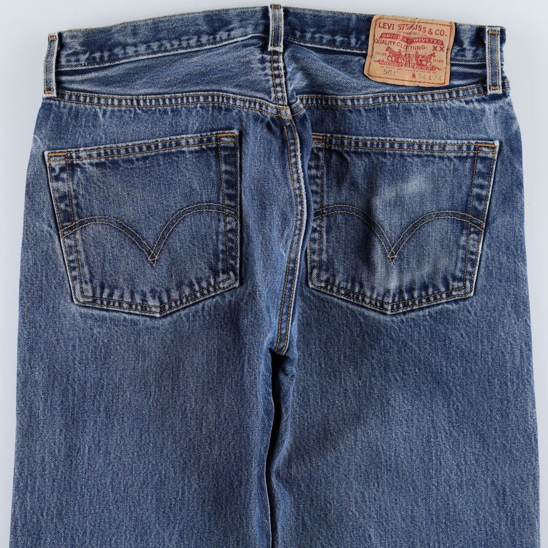 2000'S Levi's 501-0115 Straight Denim Pants, Men's Size W34 (approx.) cotton blue type Vintage Second Hand