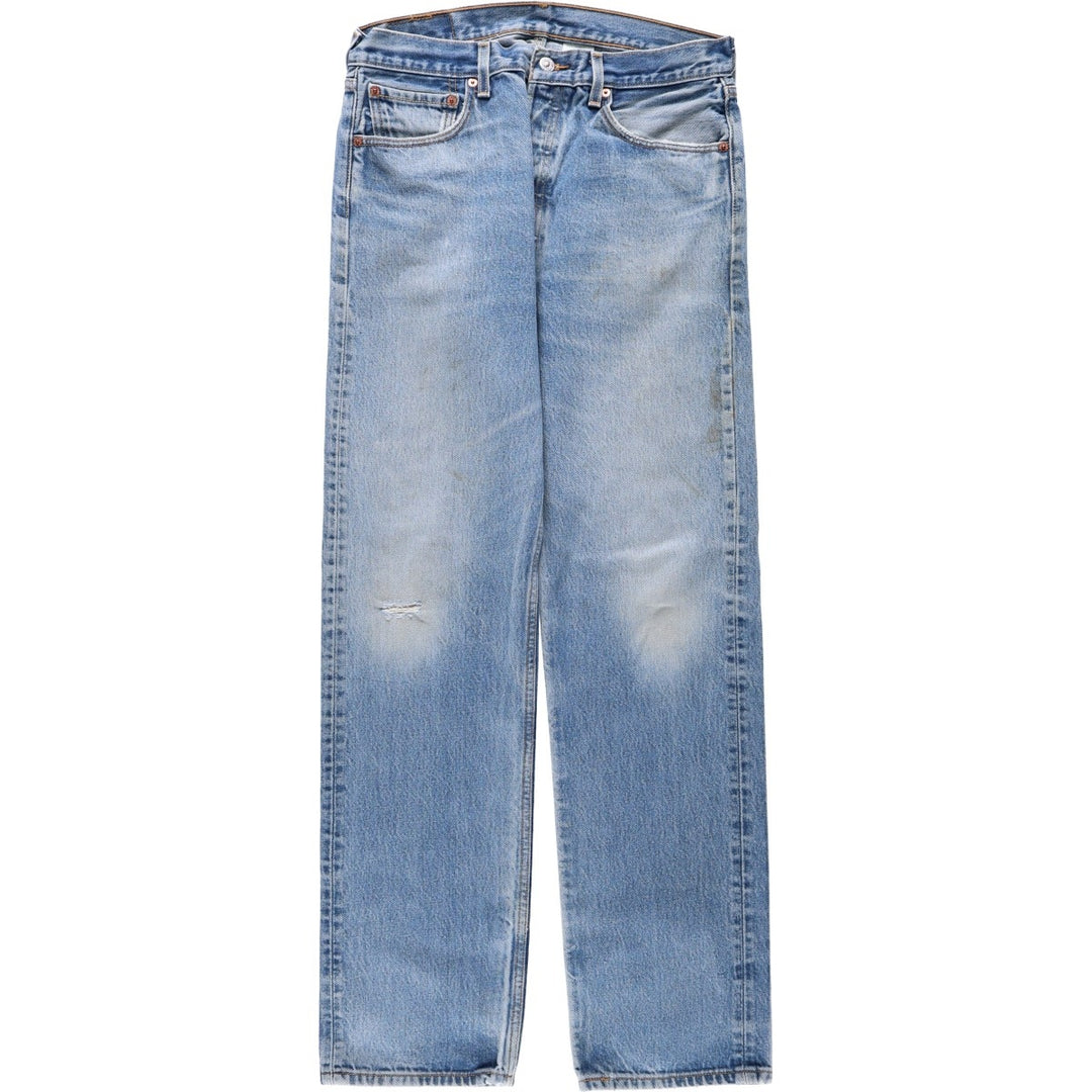 2000'S Levi's 501XX Straight Denim Pants, Men's Size W33 (approx.) cotton blue type Vintage Second Hand