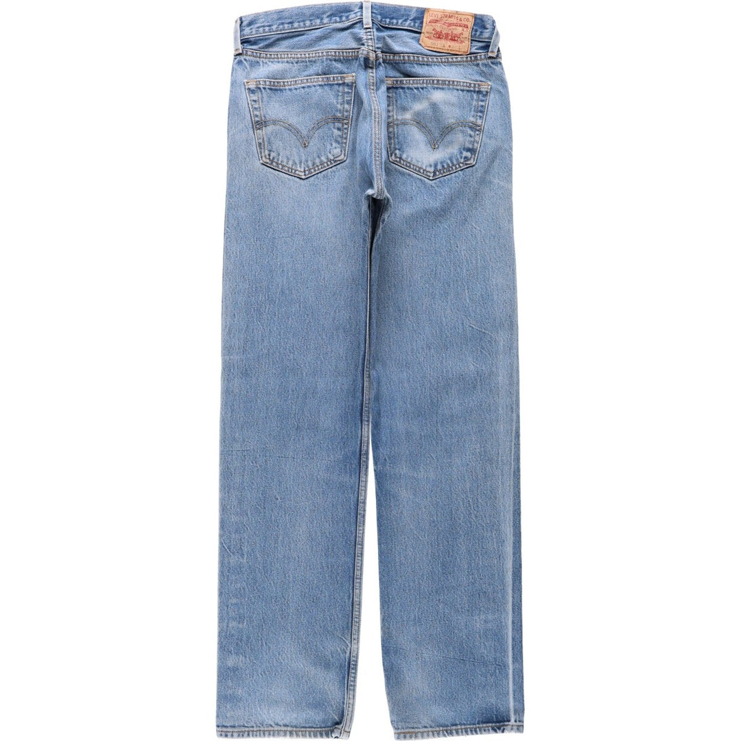 2000'S Levi's 501XX Straight Denim Pants, Men's Size W33 (approx.) cotton blue type Vintage Second Hand