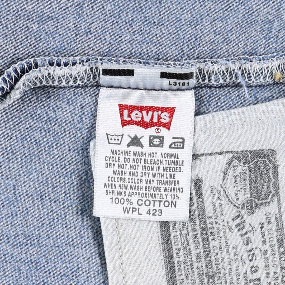 2000'S Levi's 501XX Straight Denim Pants, Men's Size W33 (approx.) cotton blue type Vintage Second Hand